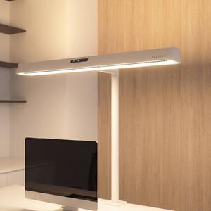 Arcchio LED svítidlo s upínacím držákem Shax, bílé, se senzorem, stmívatelné, 4, stmívatelný, Bílá / opál, Pracovna / kancelář, kov, Moderní