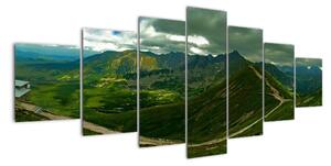 Panorama krajiny - obraz (210x100cm)