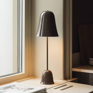 Globen Lighting Stolní lampa Blåklockan, mokka hnědá, výška 56 cm, Hnědá / rez, Obývací pokoj / jídelna, kov, Skandinávský