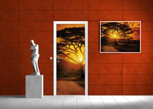Fototapeta na dveře Africa Sunset samolepící 91 x 211 cm