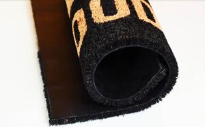 Bestent Vstupní čistící rohož PVC a Kokos 40x60cm Welcome Black