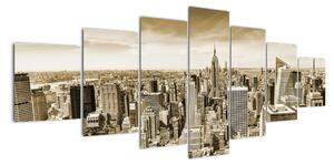 Panorama New York, obraz (210x100cm)