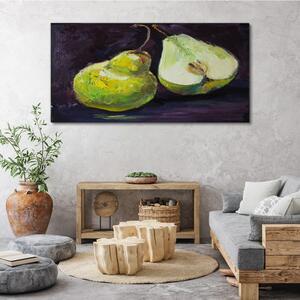 Obraz na plátně Obraz na plátně Malování ovoce hruška