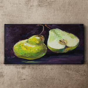 Obraz na plátně Obraz na plátně Malování ovoce hruška