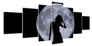 Silueta ženy, obraz (210x100cm)