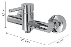 Gedy - Sprchová baterie COMO lesklý chrom