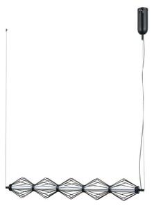 ITALUX PND-34403-5-BK - LED Lustr na lanku SEVILLA LED/25W/230V 3000K černá