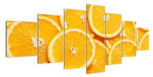 Plátky pomerančů - obraz (210x100cm)