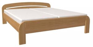 Dřevěná postel Gabriela s rovným čelem