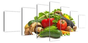 Směs zeleniny, obraz (210x100cm)