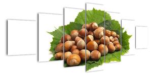 Lískové ořechy, obraz (210x100cm)
