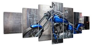 Obraz motorky, obraz na zeď (210x100cm)