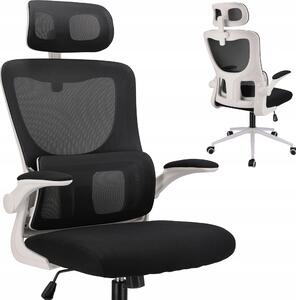 Ergonomické otočné kancelářské křeslo ZEO černé Jumi CM-270633