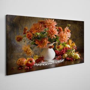 Obraz na plátně Obraz na plátně Malování květiny ovoce