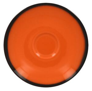Podšálek kulatý 17 cm - oranžová