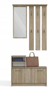Šatní skříň TopEshop GAR SONOMA 85 x 180 x 24 cm dub sonoma