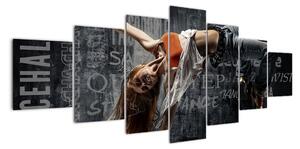 Street dance - obraz (210x100cm)