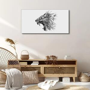 Obraz na plátně Obraz na plátně Kreslení živočišného lva