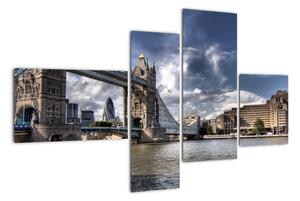 Moderní obraz města - Londýn (110x70cm)