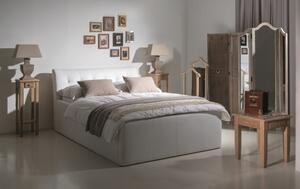Kožená postel FIORO typ 1, šířka 140 cm