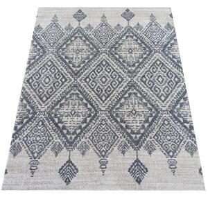 Makro Abra Kusový koberec moderní ROXANNE 01 šedý Rozměr: 80x150 cm