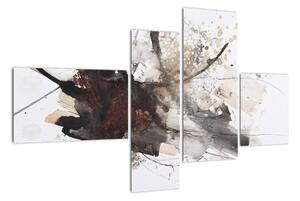 Abstrakce - obrazy do obýváku (110x70cm)
