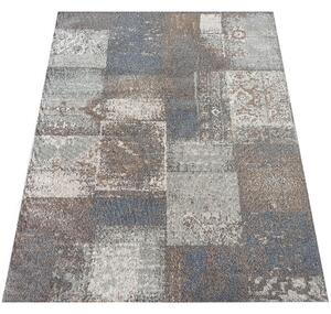 Makro Abra Kusový koberec moderní ROXANNE 04 šedý Rozměr: 80x150 cm
