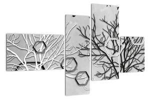 Obraz stromů (110x70cm)