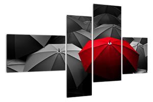 Obraz deštníků (110x70cm)