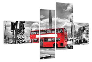 Obraz: ulice Londýna (110x70cm)