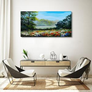 Obraz na plátně Obraz na plátně Abstraktní květy stromů