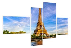 Obraz: Eiffelova věž, Paříž (110x70cm)