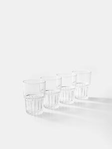 Sinsay - Sada 4 sklenic - bílá