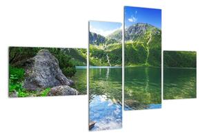 Obraz jezera (110x70cm)