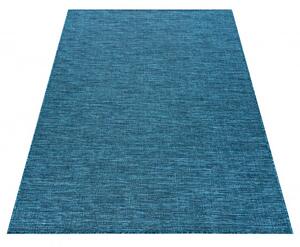 Makro Abra Kusový koberec venkovní VERANDA 6365A Sisalový tyrkysový modrý Rozměr: 200x200 cm