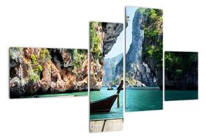 Obraz zátoky - Thajsko (110x70cm)