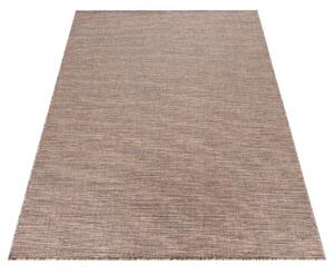 Makro Abra Kusový koberec venkovní VERANDA 6365A Sisalový hnědý Rozměr: 80x150 cm