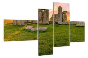 Moderní obraz - Stonehenge (110x70cm)