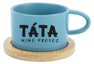 TÁTA MIMO PROVOZ - modrý hrníček makronka 200 ml