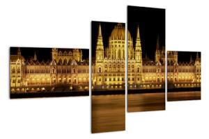 Budova parlamentu - Budapešť (110x70cm)