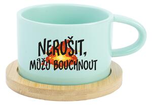 NERUŠIT, MŮŽU BOUCHNOUT. - mint hrníček makronka 200 ml
