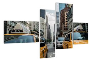 Obraz New-York - žluté taxi (110x70cm)