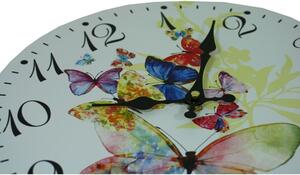 Nástěnné hodiny Malovaní motýlci 1990997