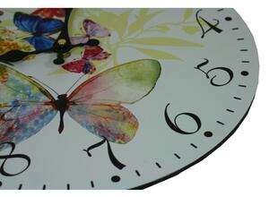 Nástěnné hodiny Malovaní motýlci 1990997