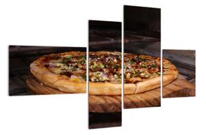 Obraz pizza - obraz do kuchyně (110x70cm)