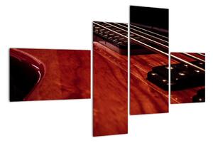 Obraz elektrické kytary (110x70cm)