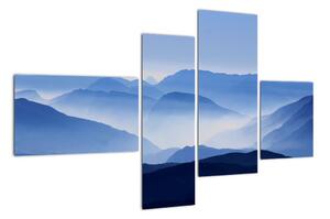 Modré hory - obrazy na stěnu (110x70cm)