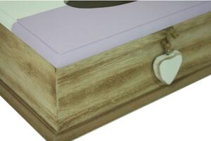 Dekorační box na tissue sv.fialový 2001150