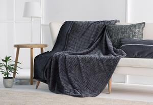 Textil Antilo Pléd Lander Grey, šedý, 130x170 cm