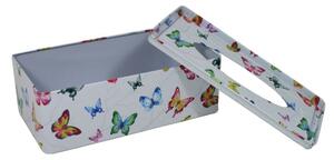 Plechová krabička na tissue Motýli 2000094